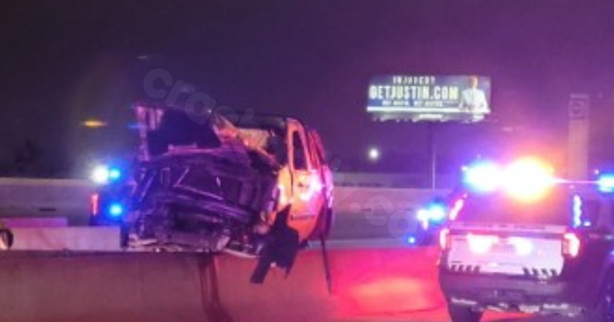 Dallas police report fatal rollover crash after pursuit.