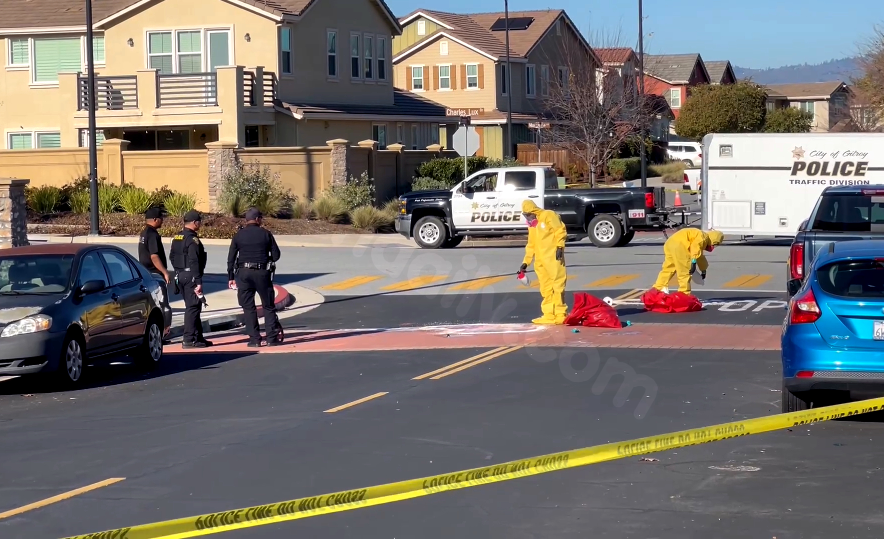 Parent of Gilroy elementary student leaves child before tragic accident.