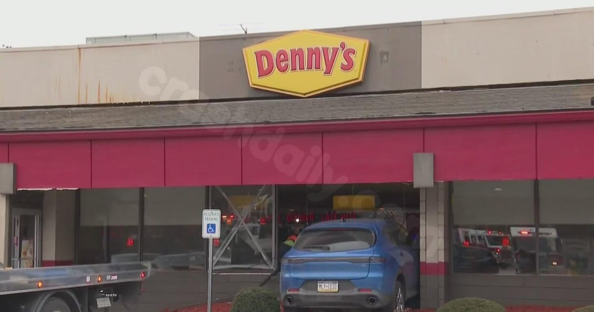 Three individuals injured after car collides with Denny's in Scott Township