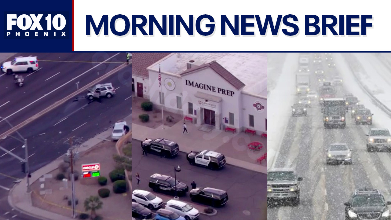 Fatal Glendale collision; winter storm approaching Arizona l Morning News Recap
