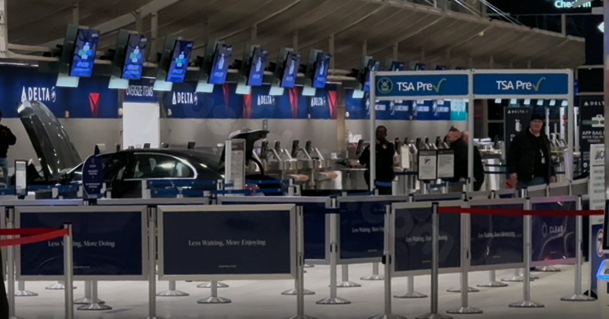 Car collides with McNamara Terminal at Detroit Metro Airport.