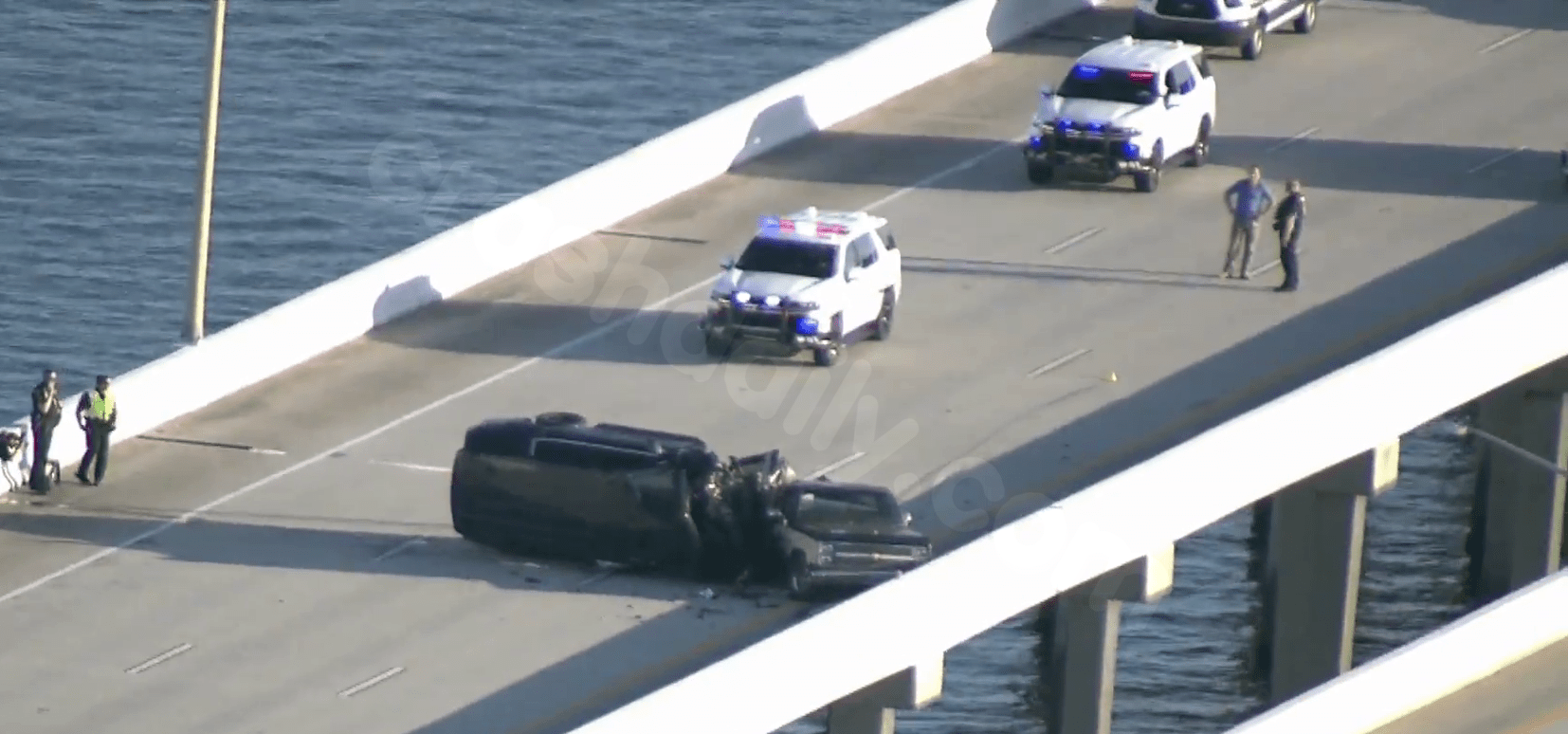 Deputy-involved accident closes northbound Bayside Bridge