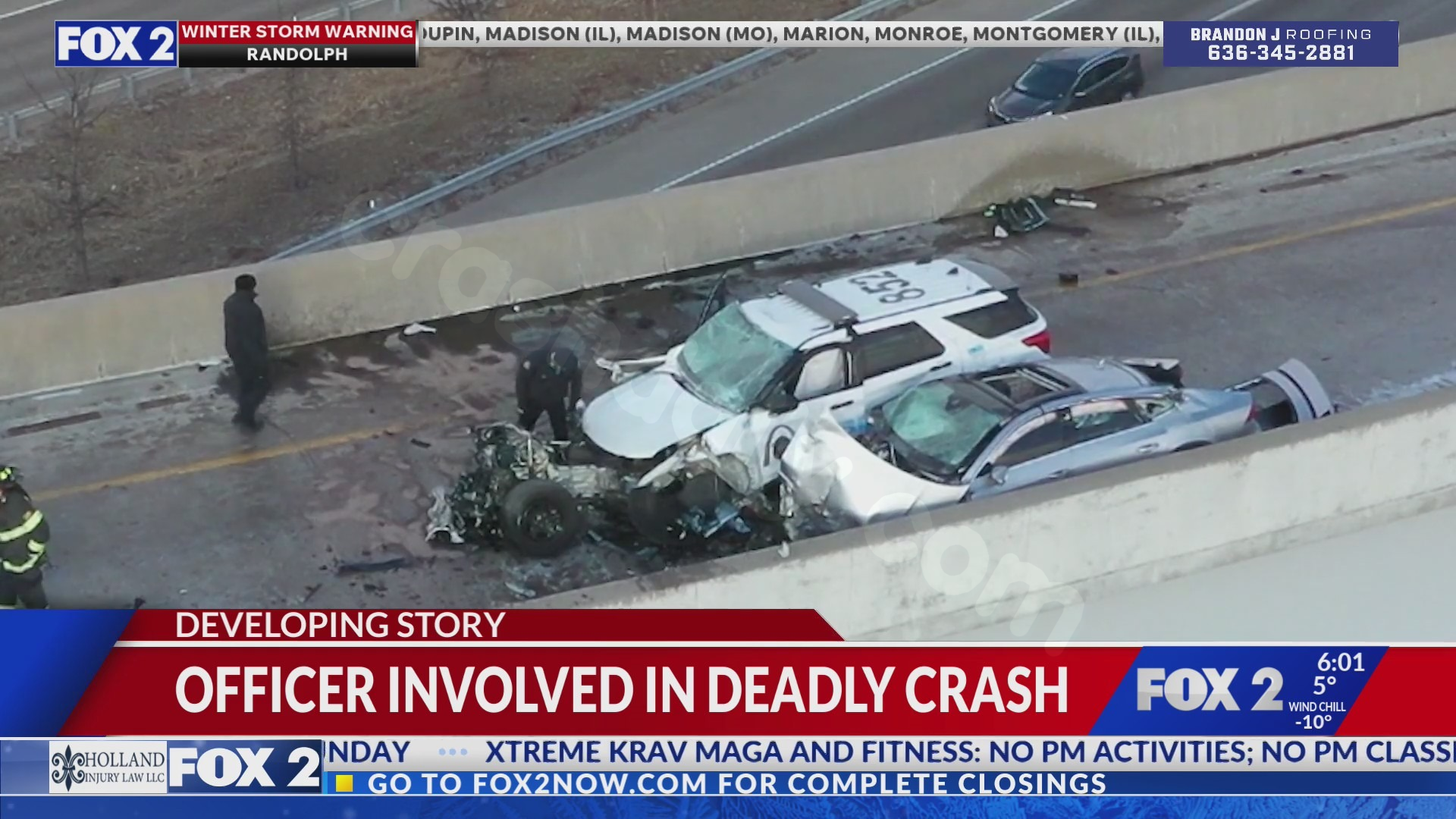 Fatal wrong-way crash in St. Louis County