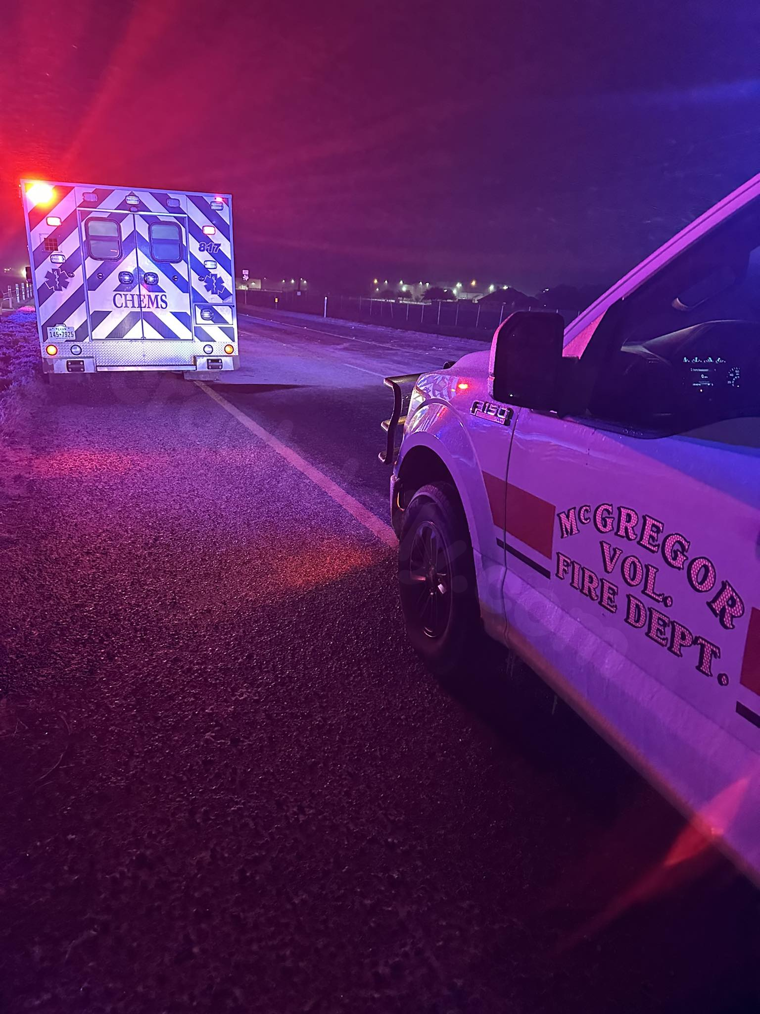 Solo Car Crash on Highway 84 in McGregor