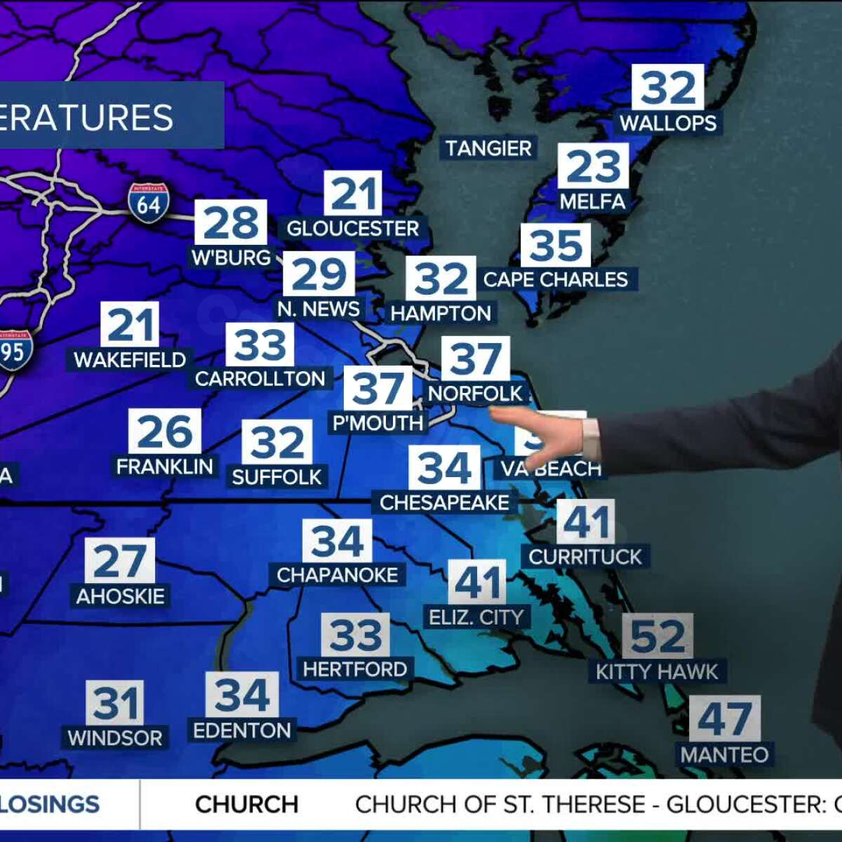 Virginia State Police Handle 240 Accidents During Winter Storm