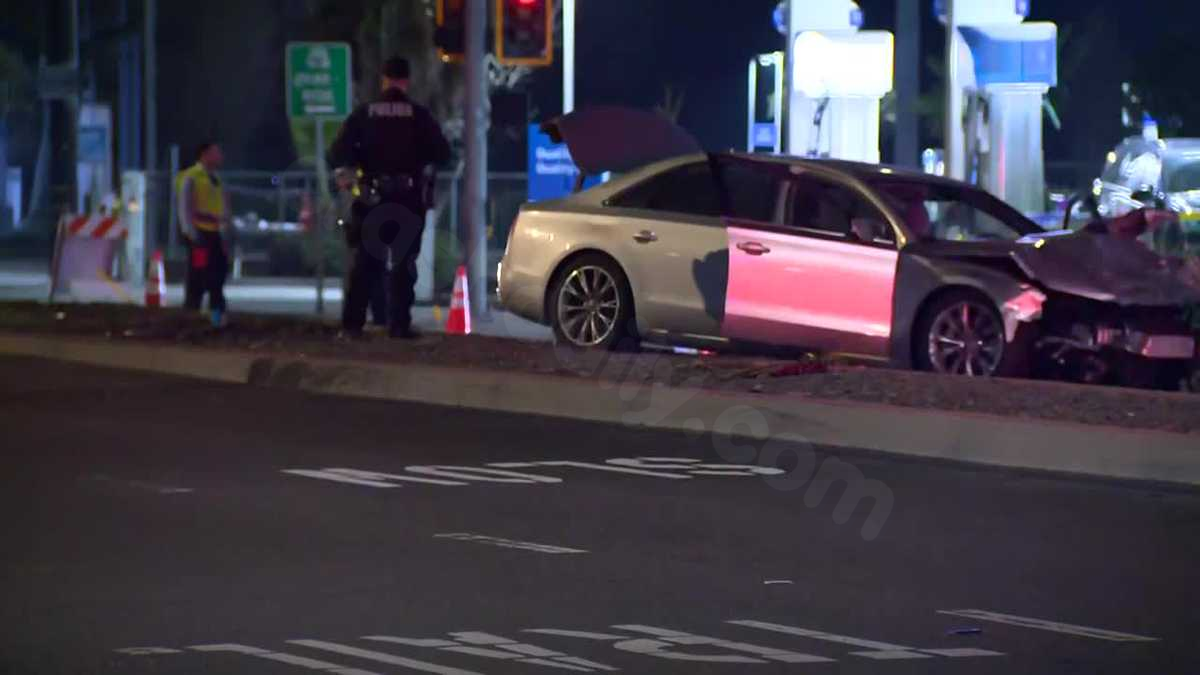Closure of road due to fatal crash in West Sacramento