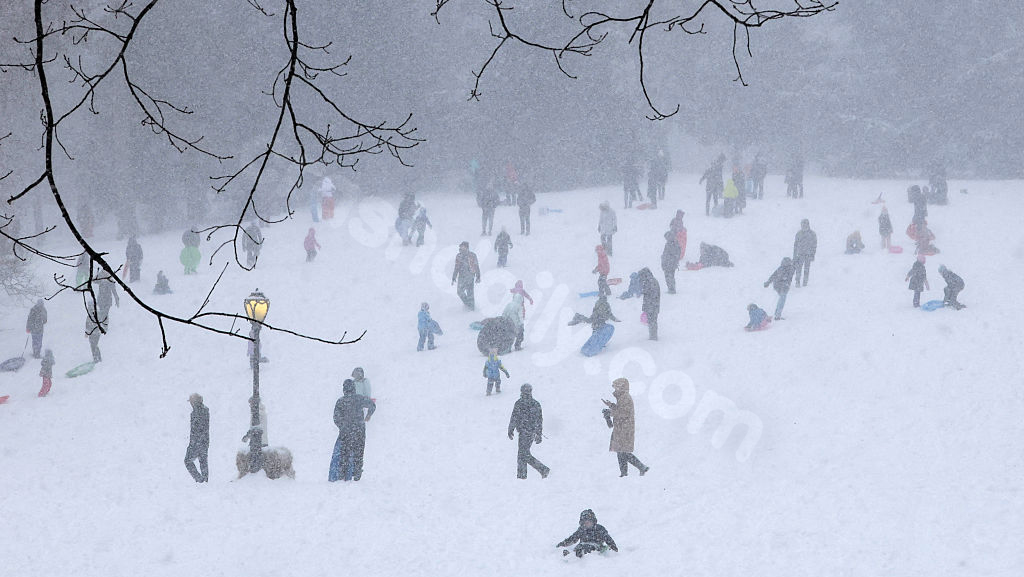 Fatal sledding accidents reported during winter storm weekend.