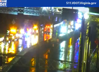 I-64 closed due to multi-car crash