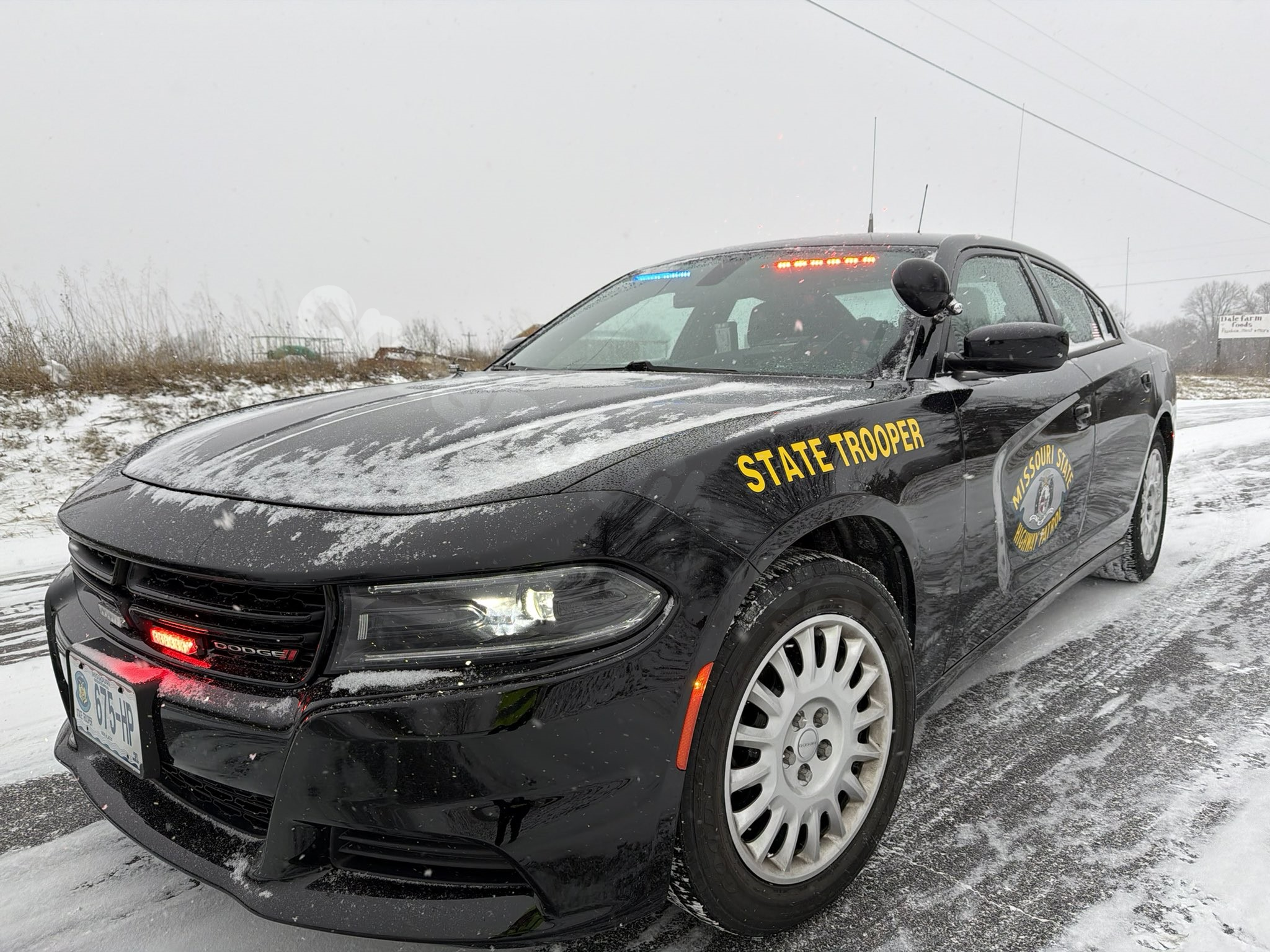 Missouri State Highway Patrol answers over 1,200 service calls in winter storm.