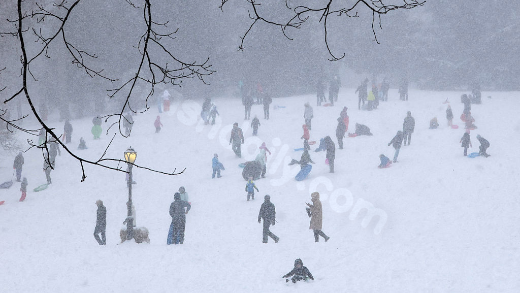 Two teenagers killed in sledding incidents during severe winter storm weekend