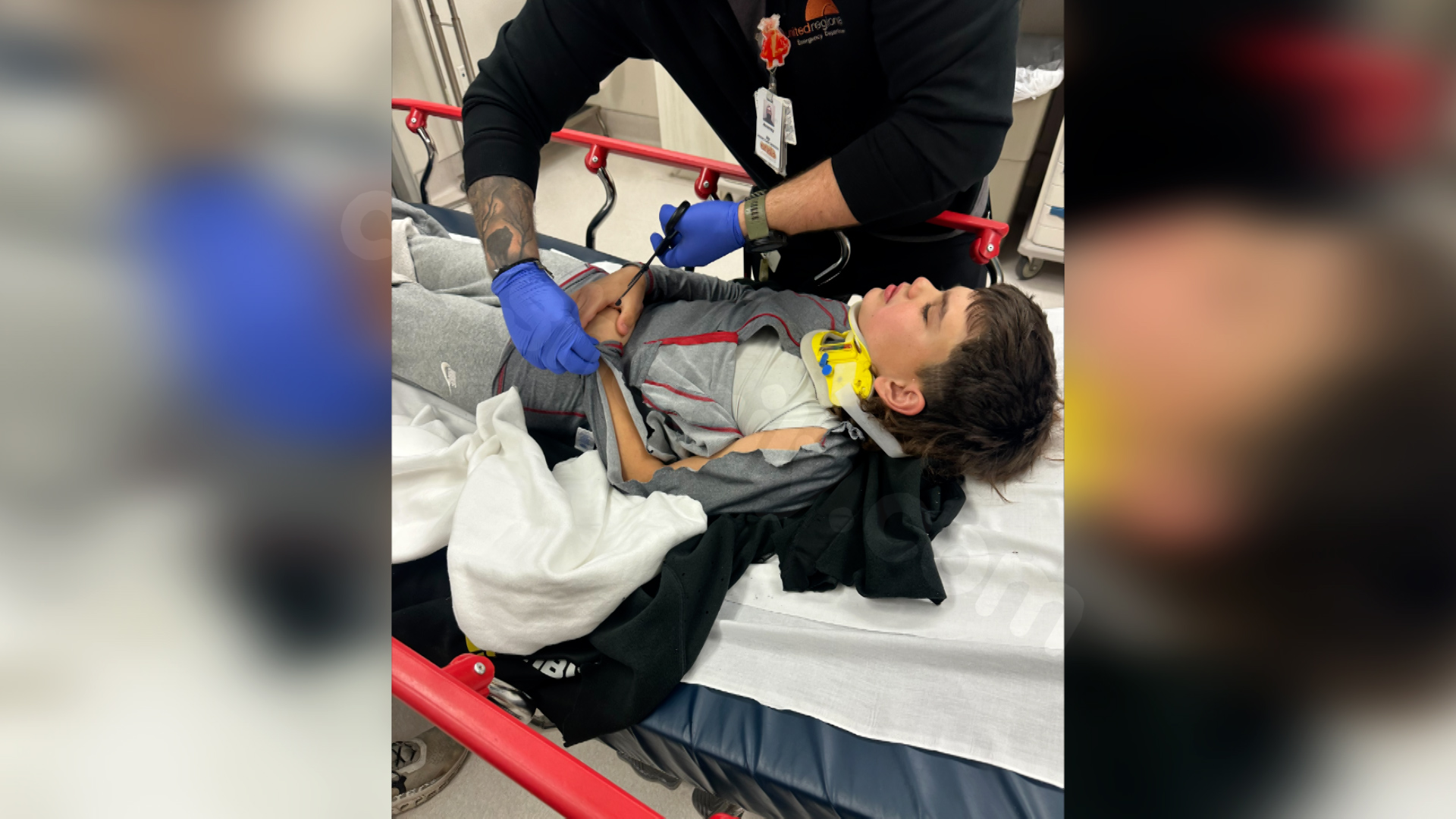 Child flown to hospital after sled incident at Lake Wichita Park