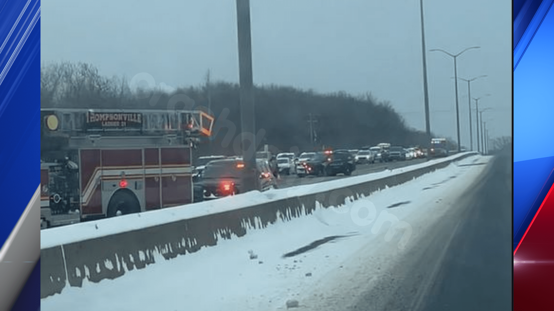Female dies in multiple-car collision on I-91 south in Enfield
