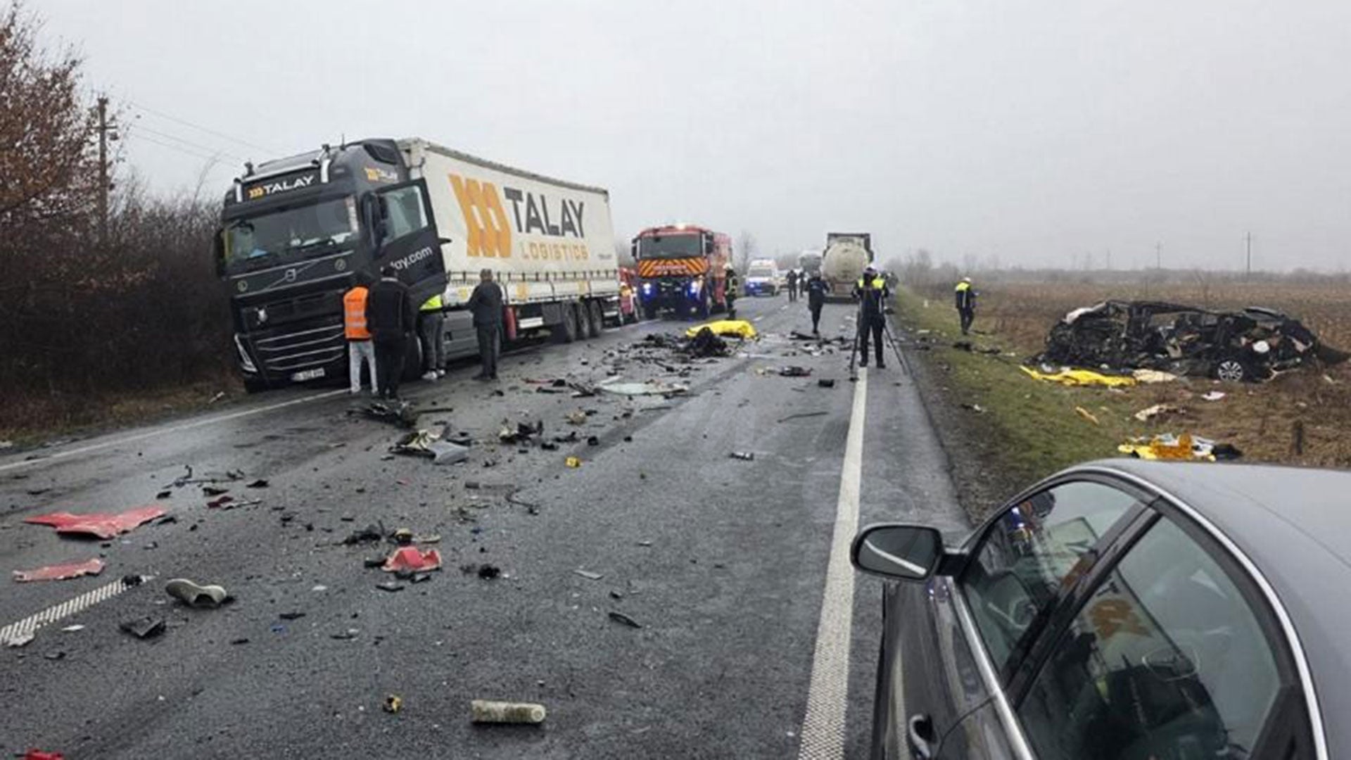 Seven PAOK supporters die in car accident in Romania