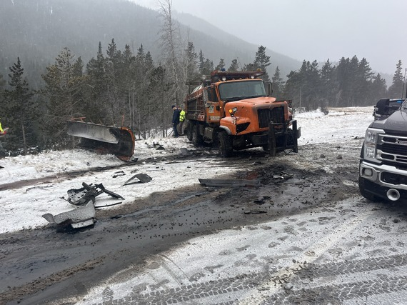 Deadly accident: CDOT snowplow collides with youth hockey van