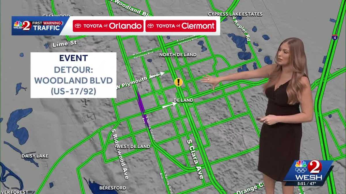 Fatal accident closes section of SR-15 in Deland