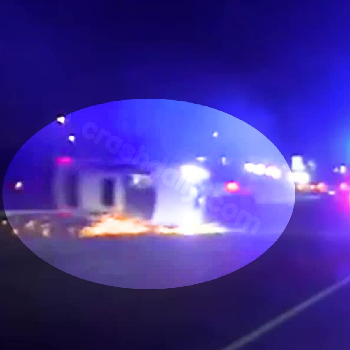 Video shows collision between UHP and Unified PD vehicles on I-15.