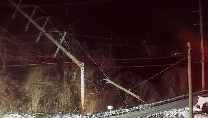 Car accident causes major power outage in Green Township