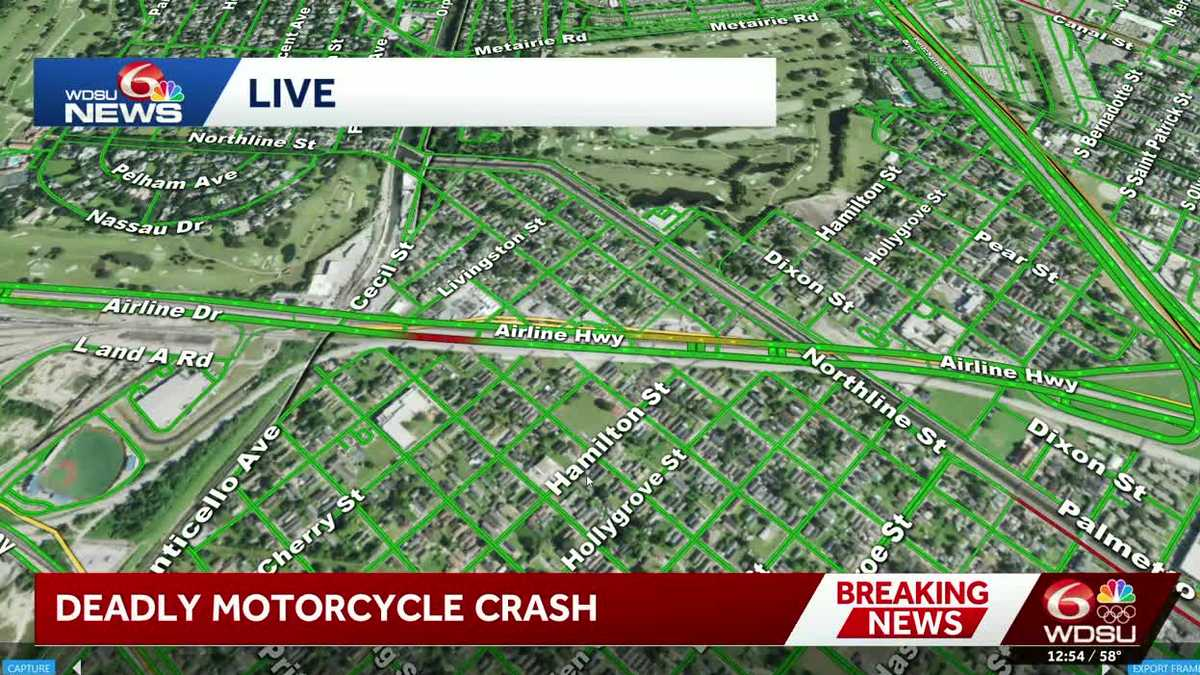 NOPD probing fatal motorcycle collision on Airline Highway