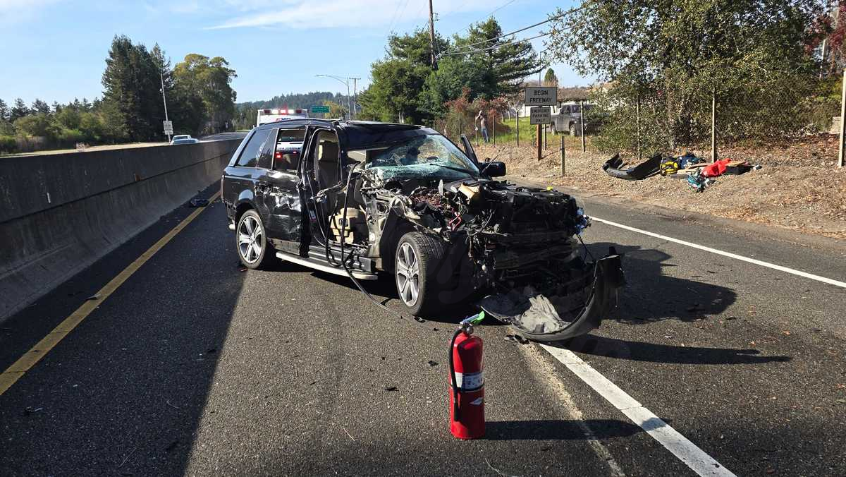 Traffic restored after multiple vehicles collide in Santa Cruz Mountains