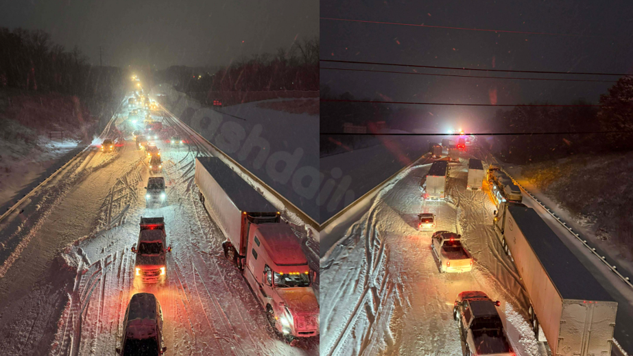 Over 100 cars stranded on I-85 for nearly 5 hours as National Guard clears area