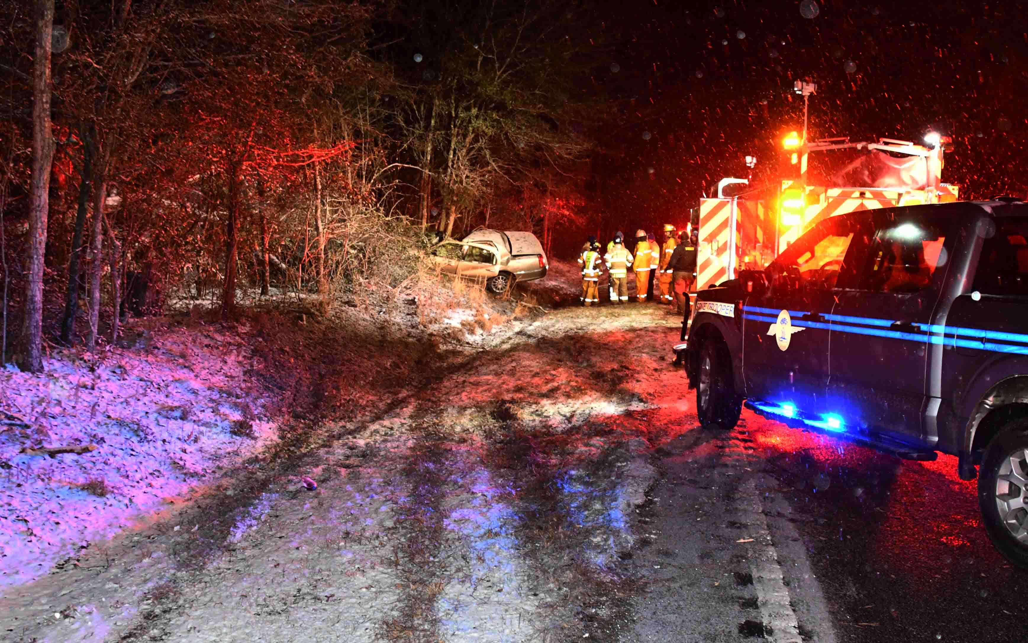 Deadly car crash in Round O, S.C. due to winter storm