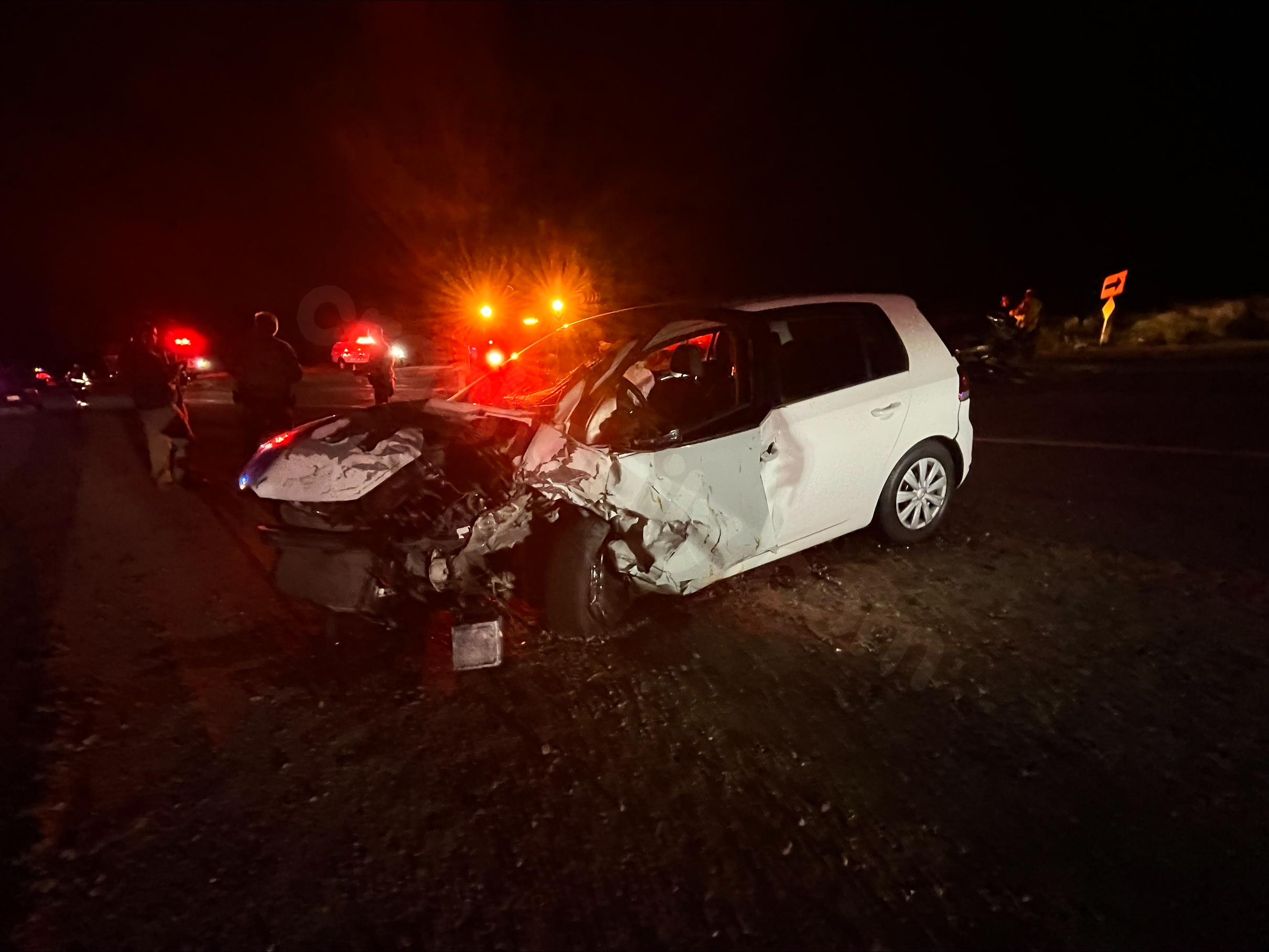 SR-94 shut down both ways from Tecate Rd. after multiple-vehicle collision.