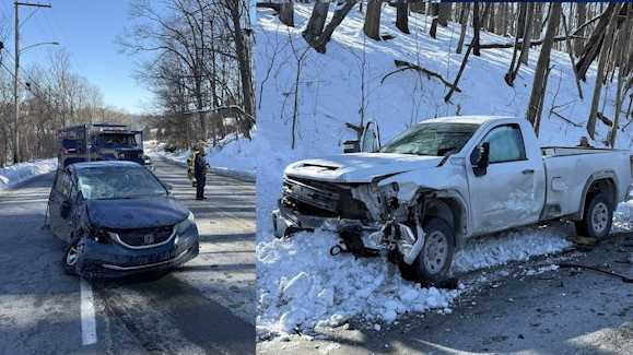 Car collision injures individual in South Park Township