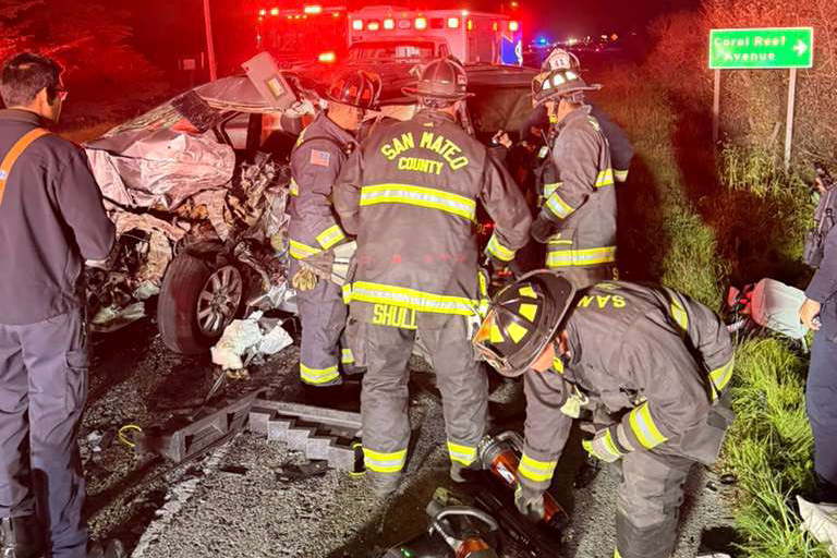 Drivers injured in head-on collision near Half Moon Bay