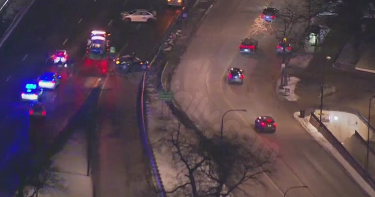 Reopening of DuSable Lake Shore Drive following multi-car crash near North Ave