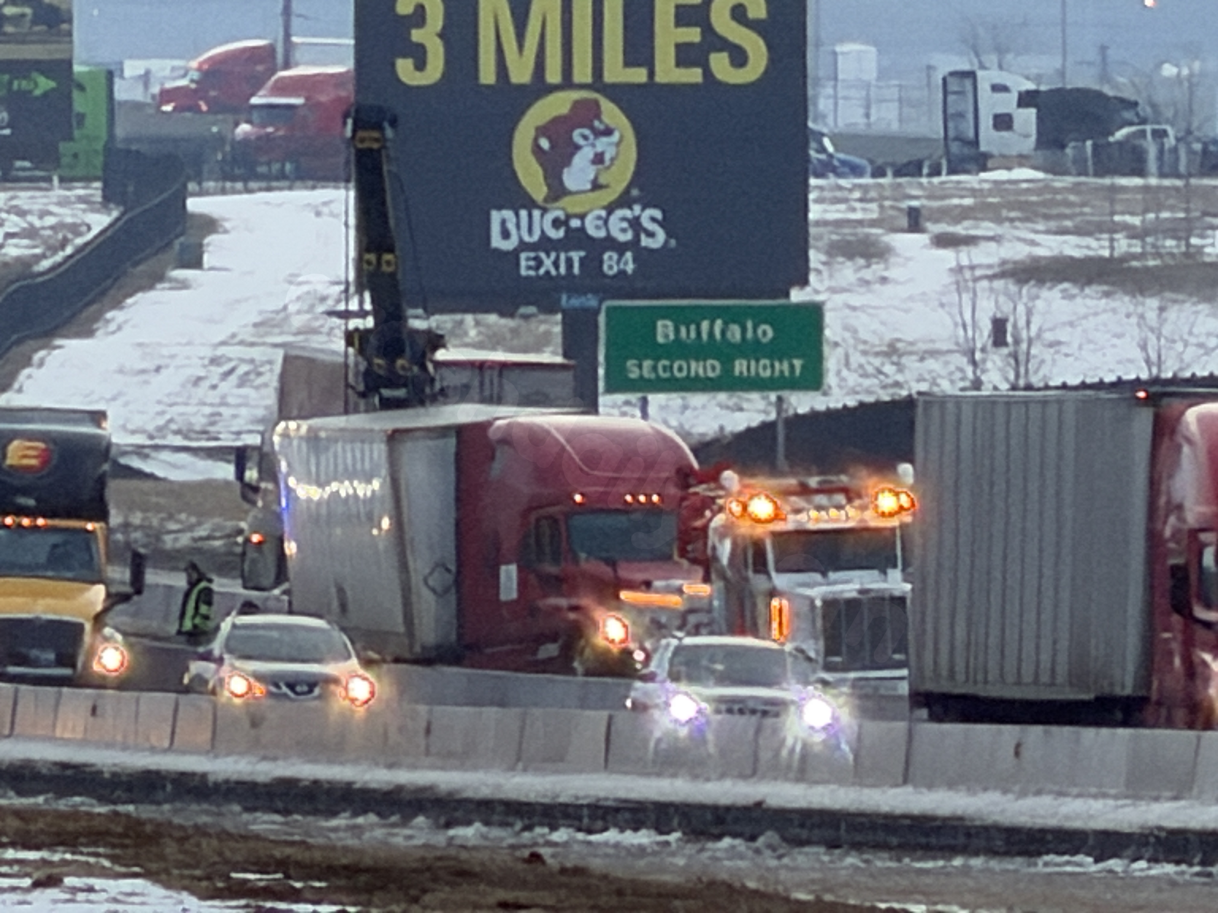 Traffic jam near I-44 & US 65 interchange