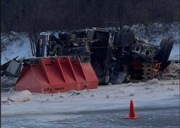 Fatal accident on Leesburg Pike involving a snowplow
