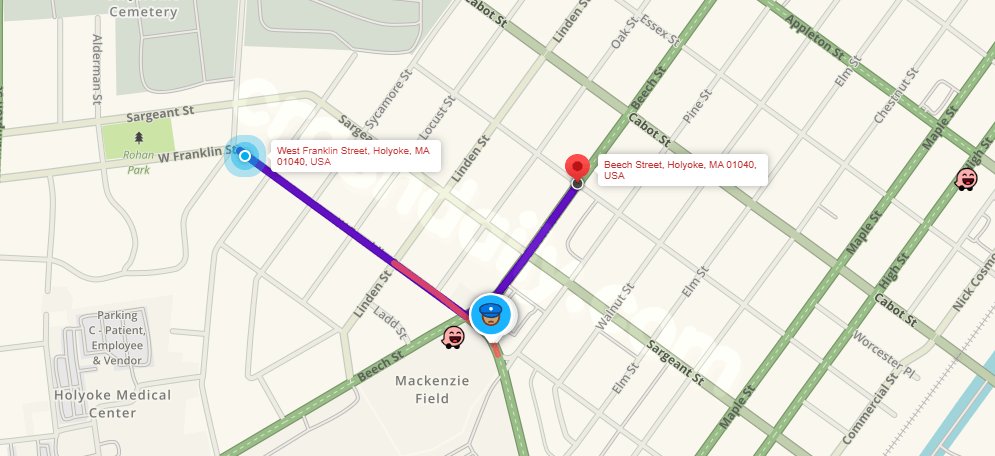 Holyoke drivers urged to avoid intersection due to crash