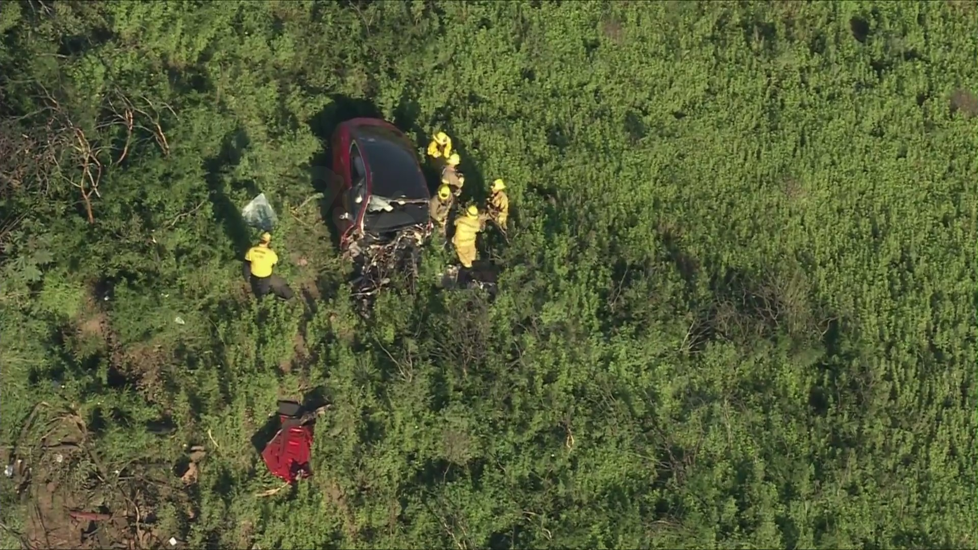 Person killed after vehicle plunges off Malibu Canyon Road near PCH