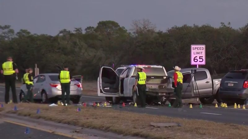 4 dead in multi-vehicle crash in Polk County