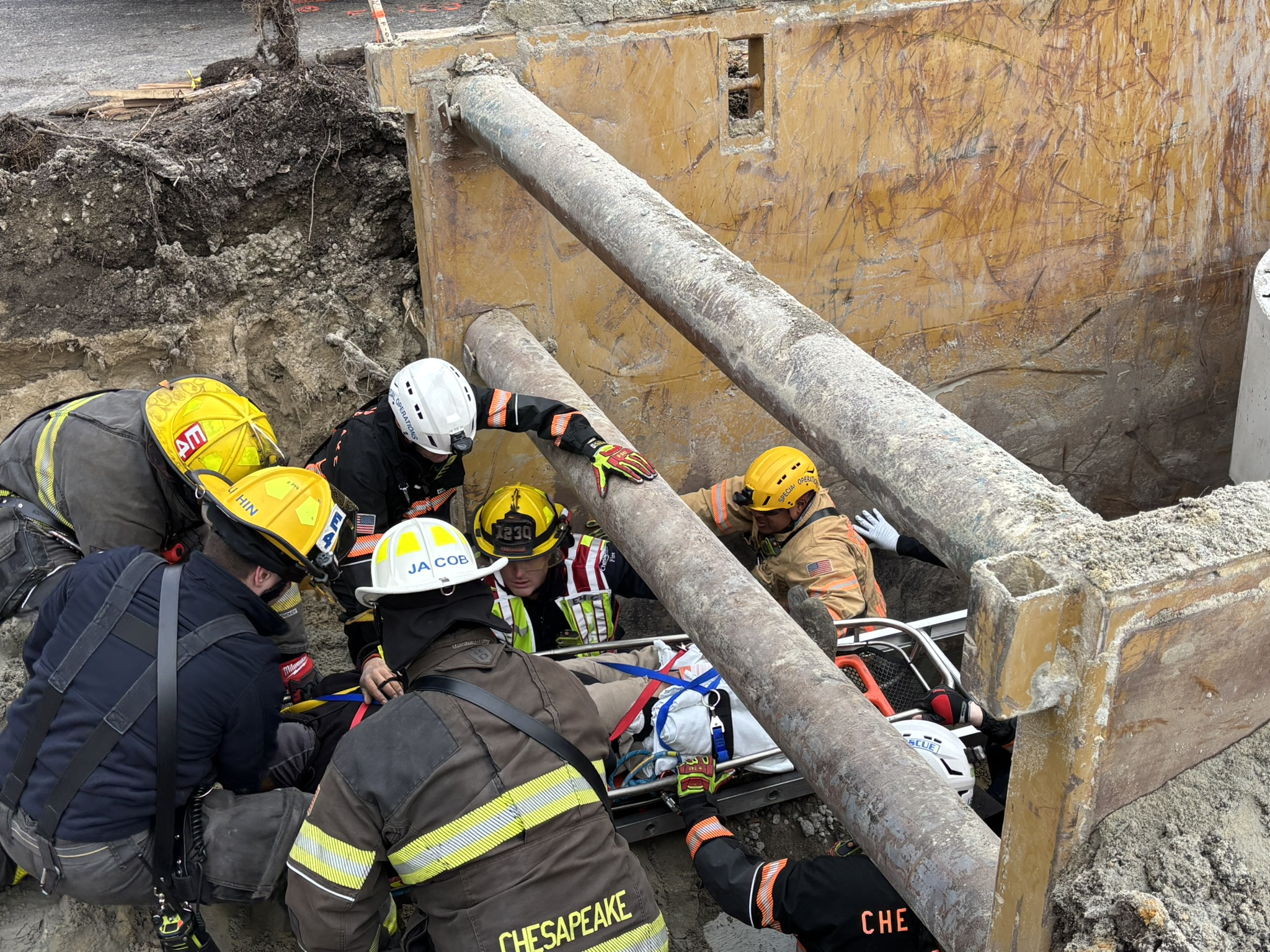 CFD: Worker hurt following accident at construction site on Battlefield Blvd