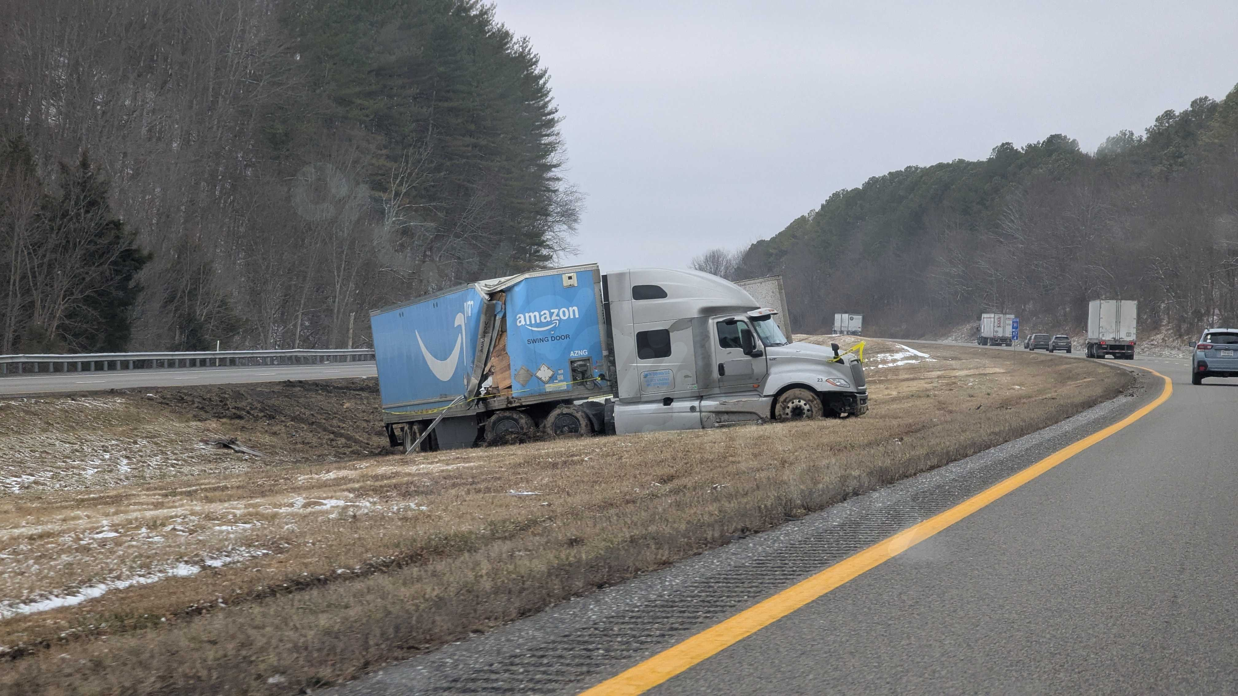 Icy I-81 caused tractor-trailer pileup in Sullivan Co.