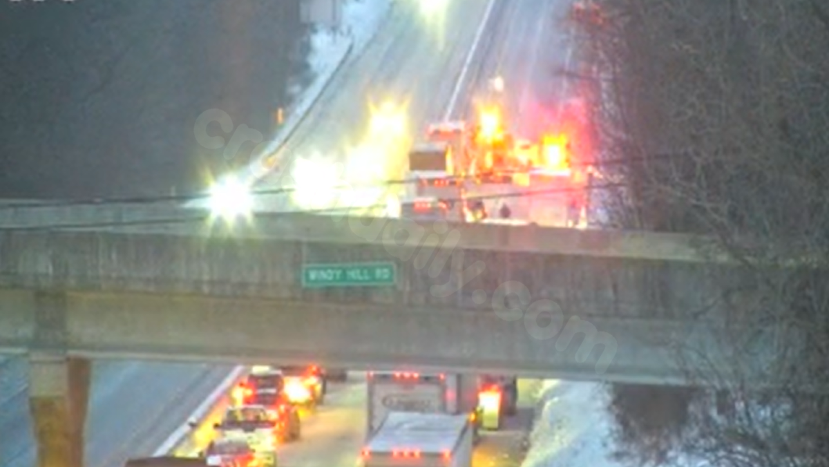 Person dies after I-83 crash involving tractor-trailer, coroner says