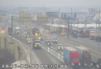 Icy conditions causing reported crashes across central Indiana