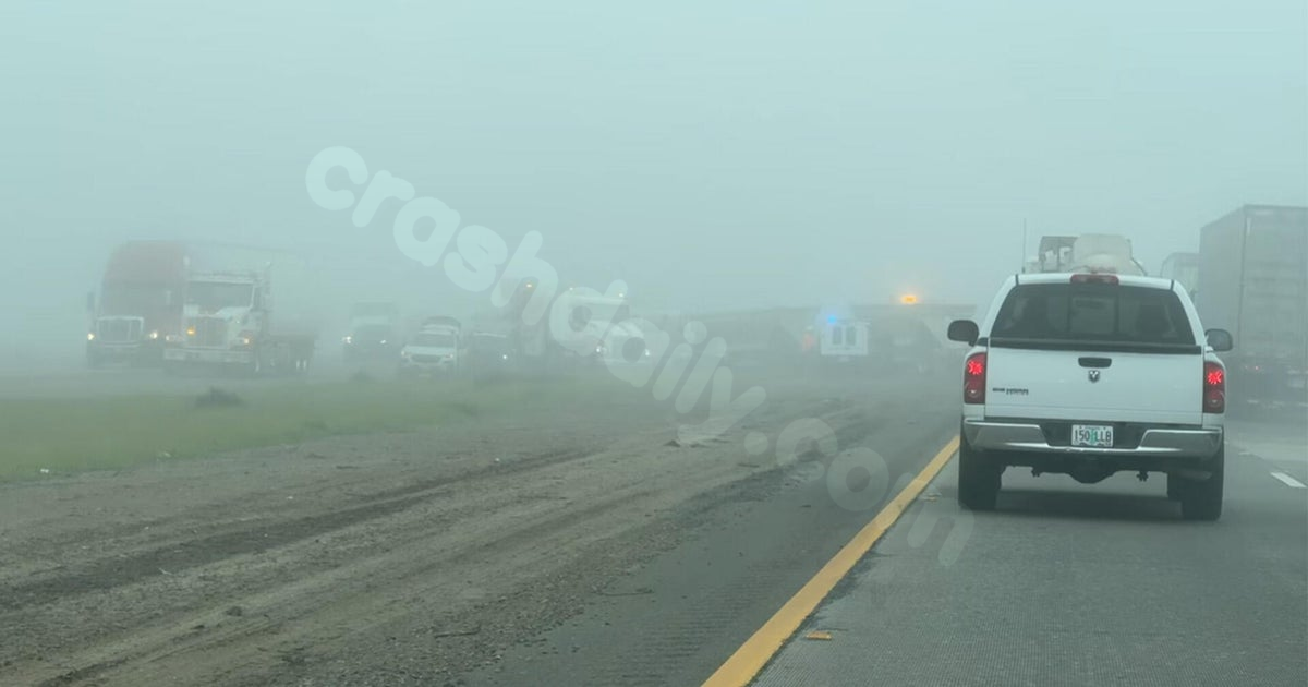 Major I-5 crash near Sacramento involves 3 big rigs in dense fog