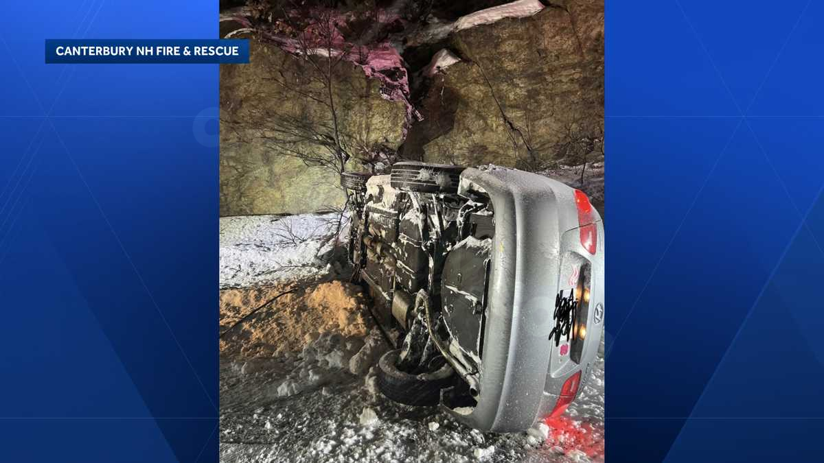 Crews respond to crash on I-93 in Canterbury, officials say