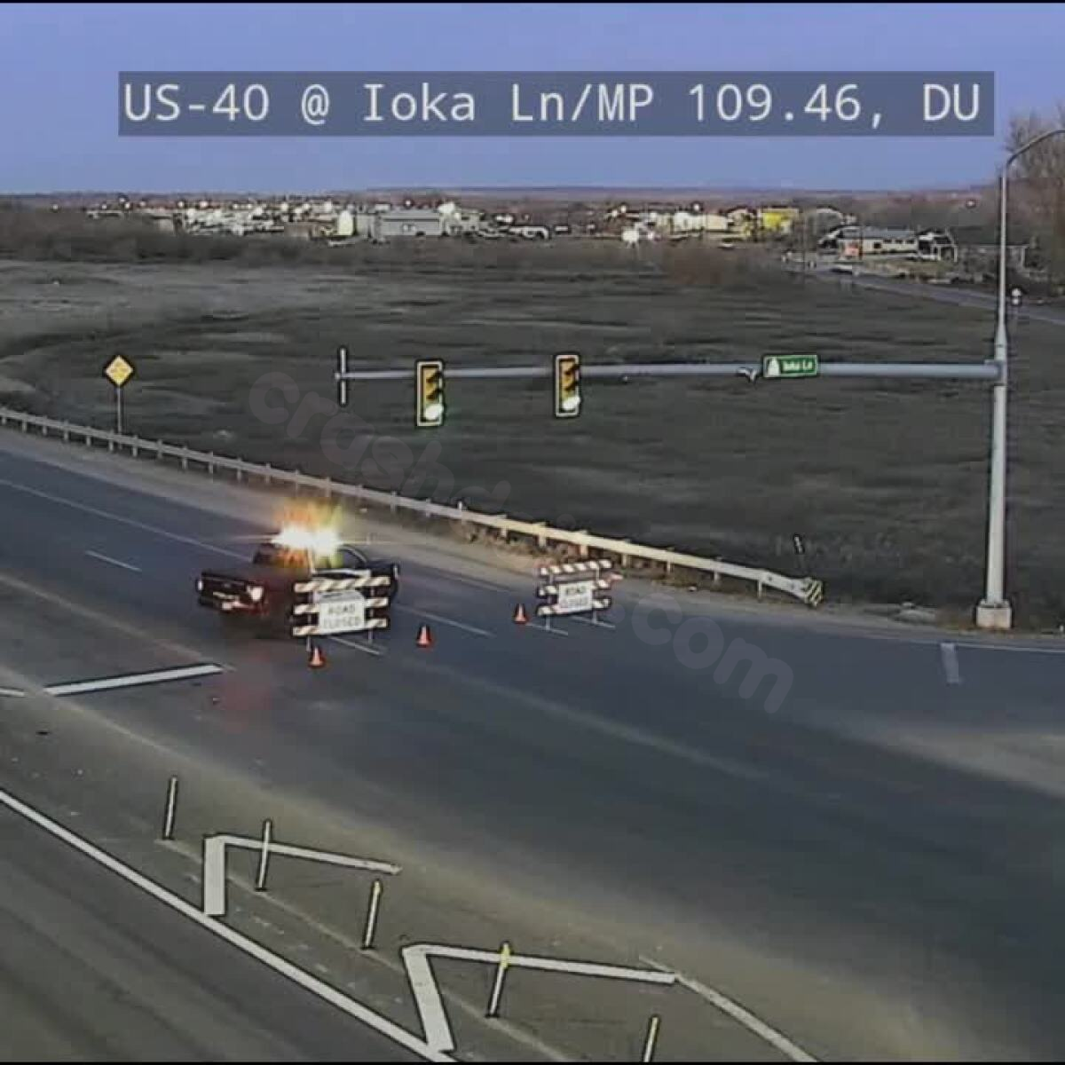 US 40 closed following crash that killed 2 in Duchesne County
