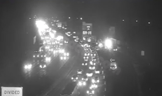 Crash on I-495 snarls traffic in Fairfax County