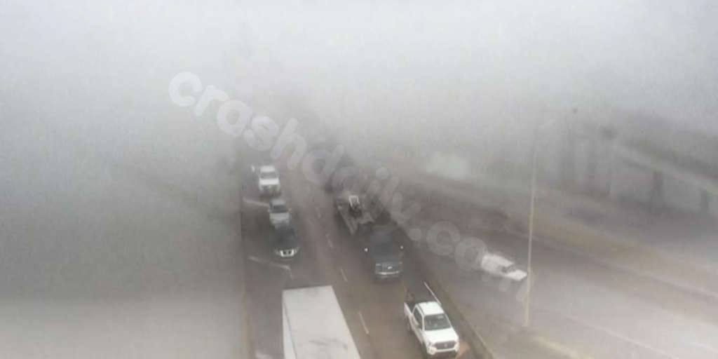 Near zero visibility from dense fog causes multiple crashes in Alabama, shuts down portions of I-10 Eastbound