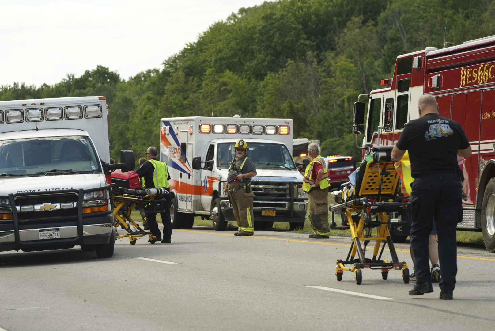 NYSP, Genesee County DA to hold press conference about fatal I-90 tour bus crash