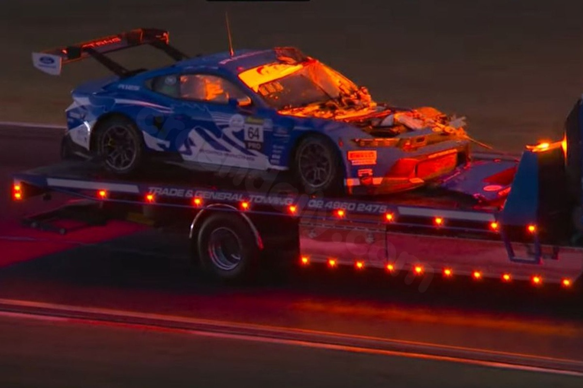 Christopher Mies reacts to 250km/h kangaroo crash: "I'm glad I'm standing here right now"