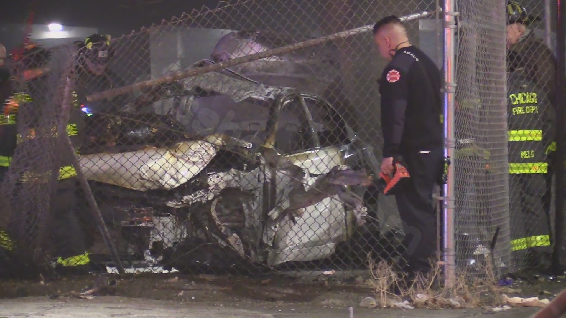 Two people killed in single-car crash overnight in West Loop, according to Chicago police