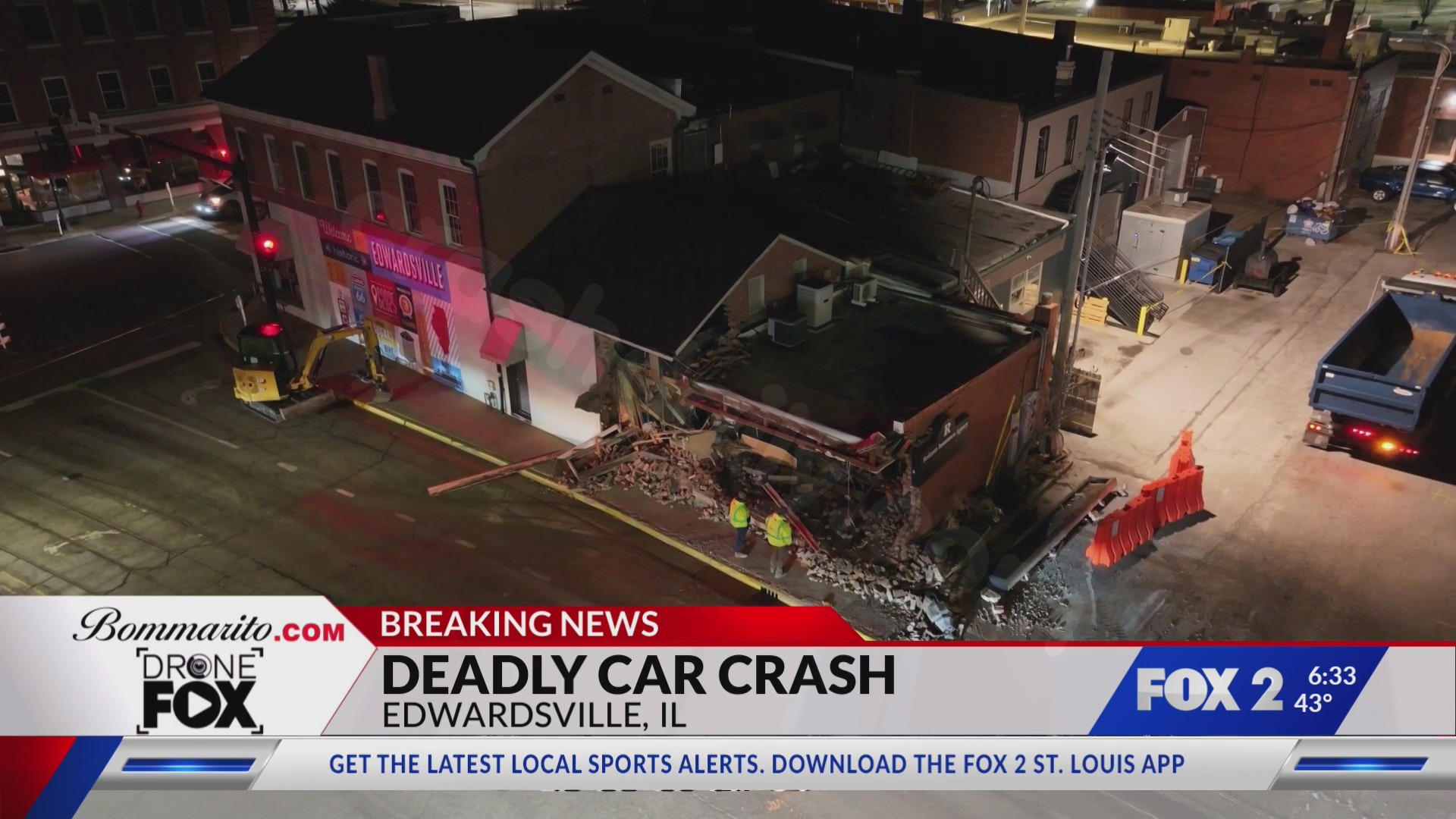1 dead after police pursuit ends in crash in Edwardsville