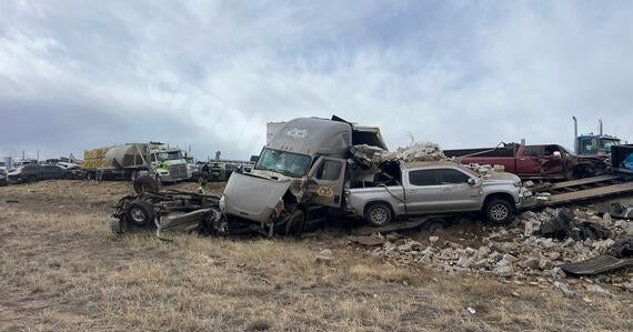 Colorado State Patrol investigates deadly crash on I-25 near Pueblo involving at least 30 vehicles
