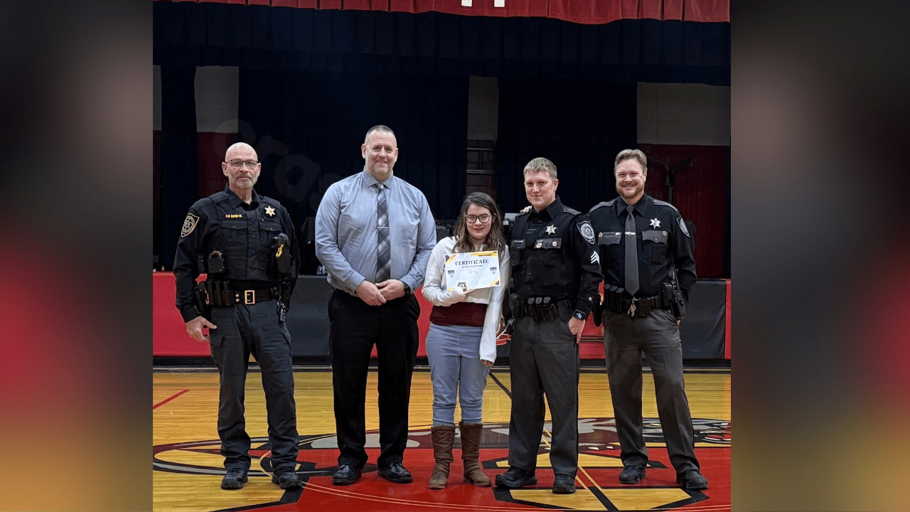 Student honored for bravery after Randolph County school bus accident
