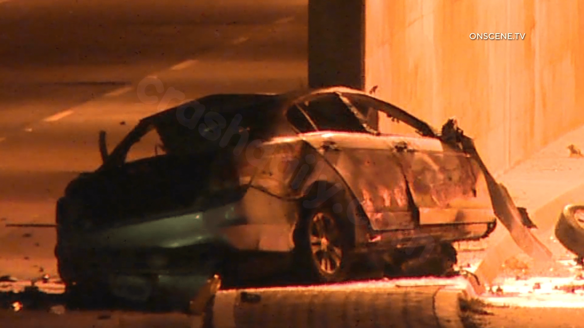 Multiple Fatalities Reported After Fiery Crash Near Long Beach Airport
